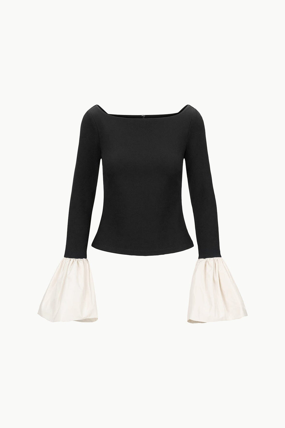 PAIGE TOP BLACK IVORY