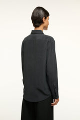 ROXBURY SILK SHIRT BLACK