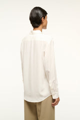 ROXBURY SILK SHIRT IVORY