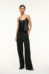 DURAND SILK CAMI BLACK
