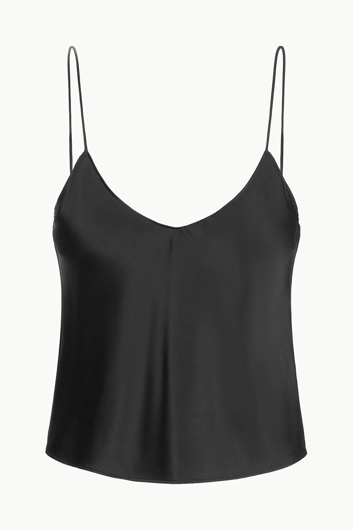 DURAND SILK CAMI BLACK