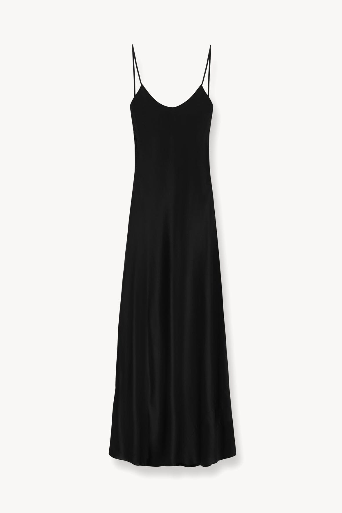 MILNER SILK SLIP DRESS BLACK