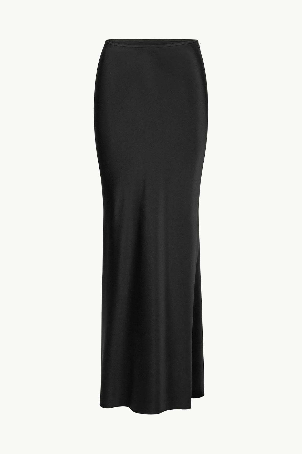 ODIN SILK SKIRT BLACK