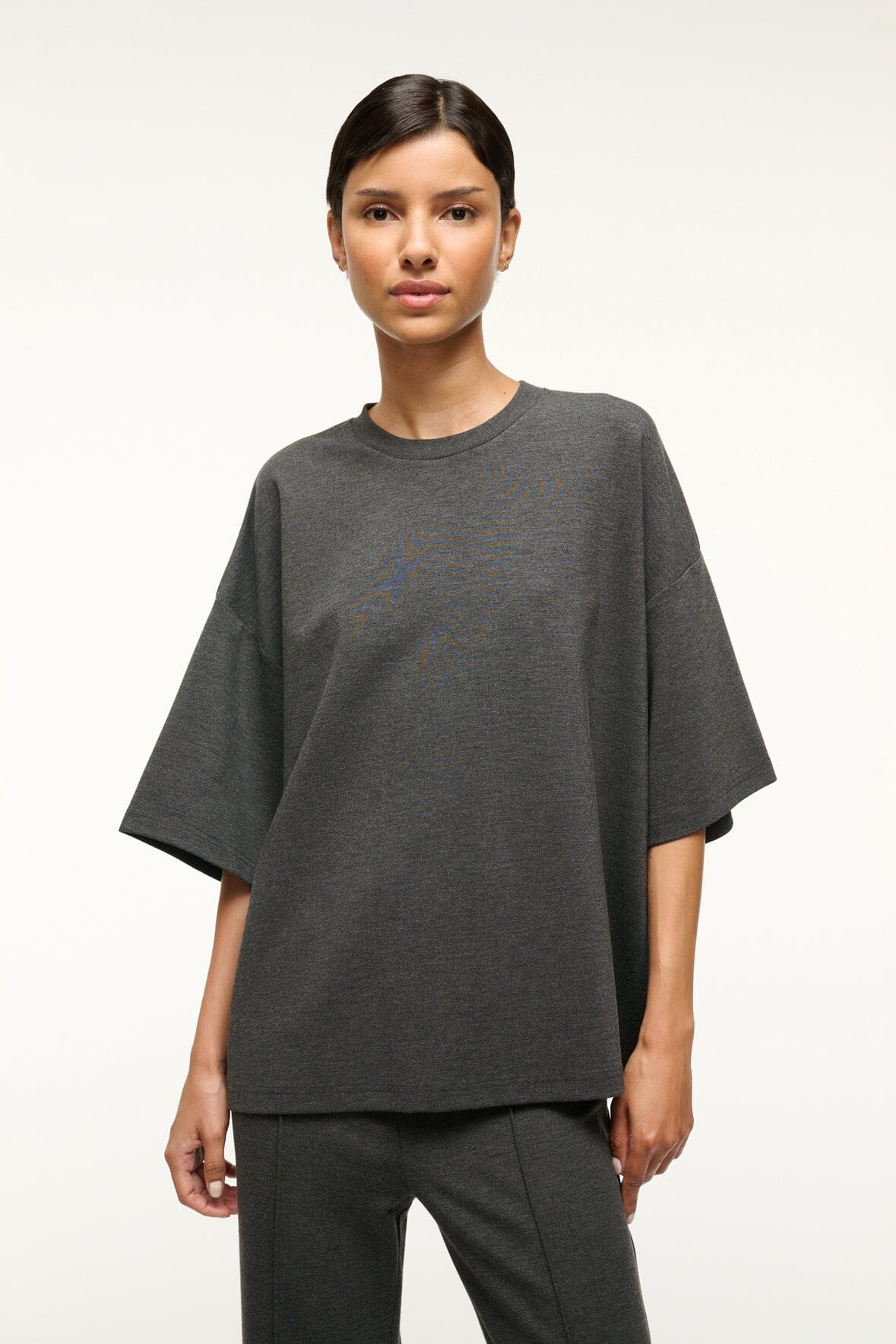 CAPSULE TOP HEATHER GREY
