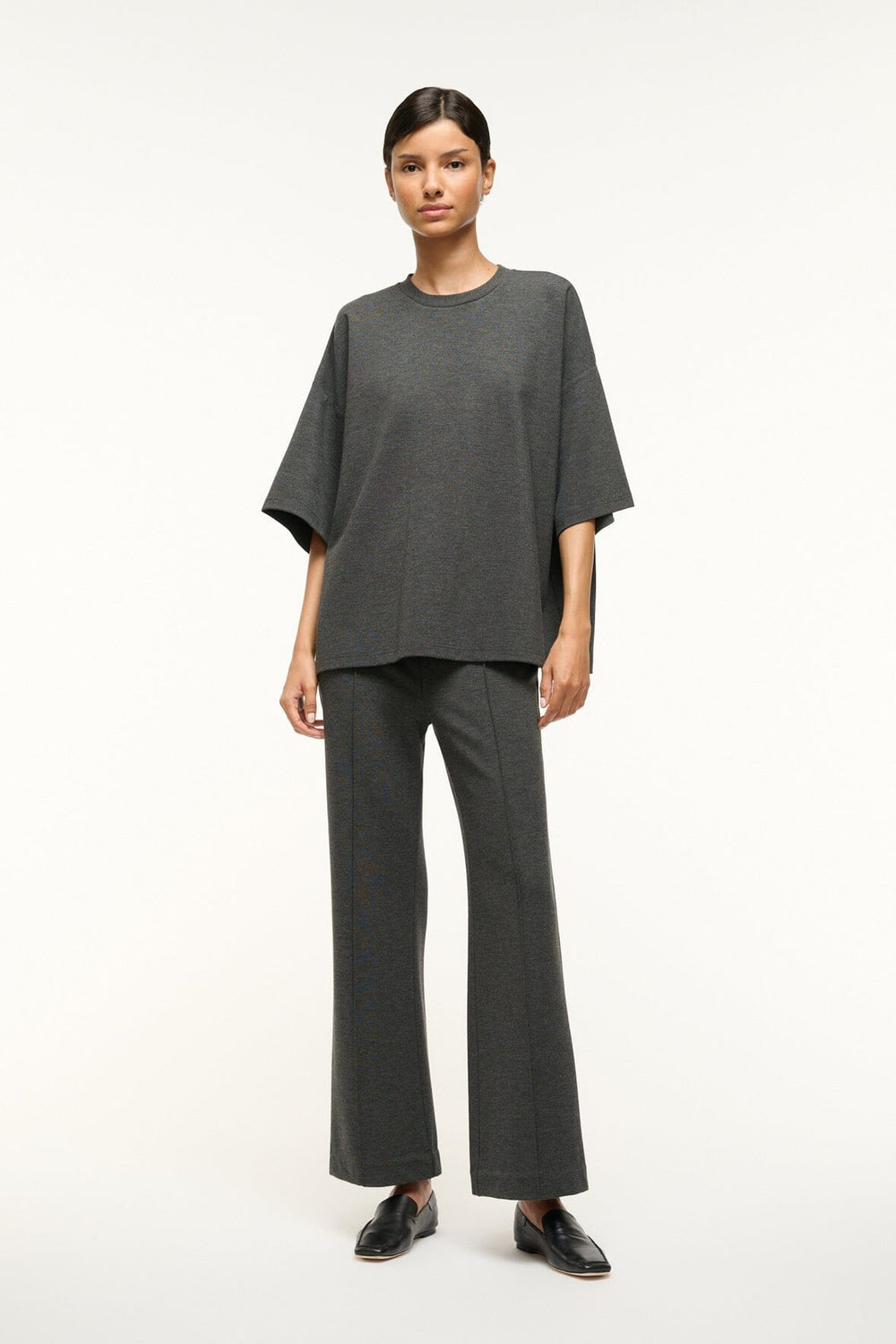 CAPSULE TOP HEATHER GREY