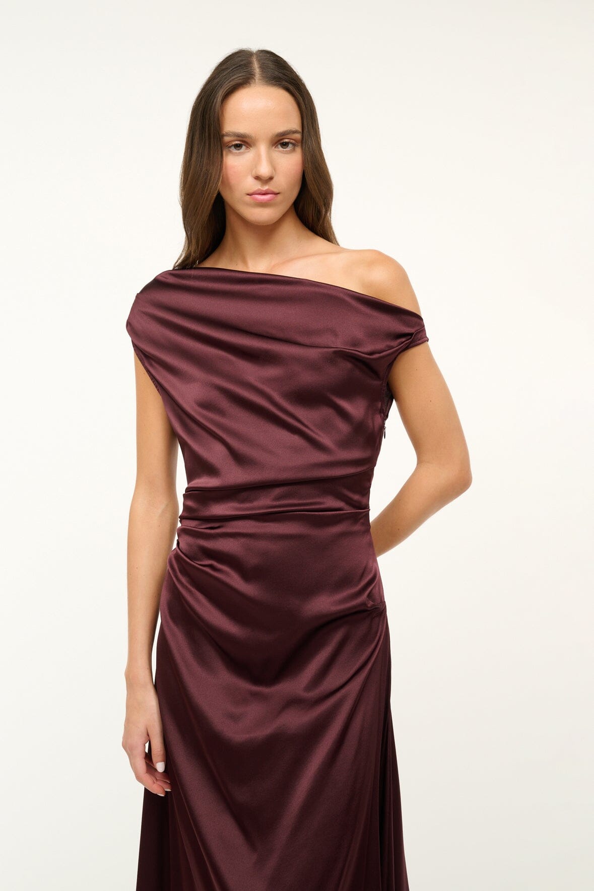 PHARE DRESS MERLOT