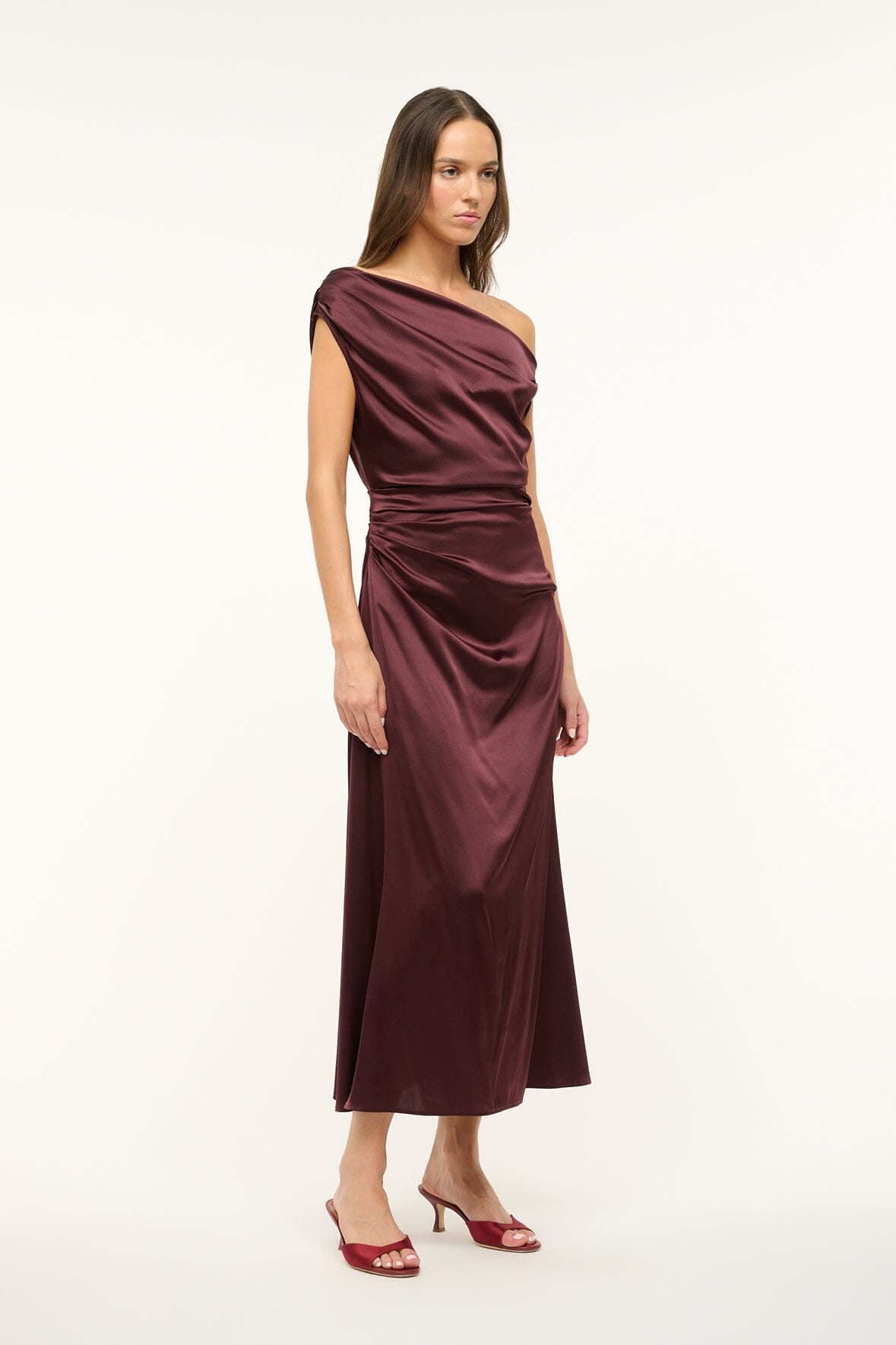 PHARE DRESS MERLOT