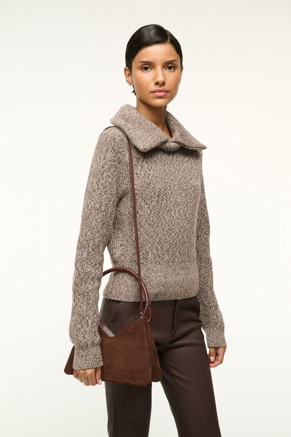 VALERIE SHOULDER BAG MAHOGANY
