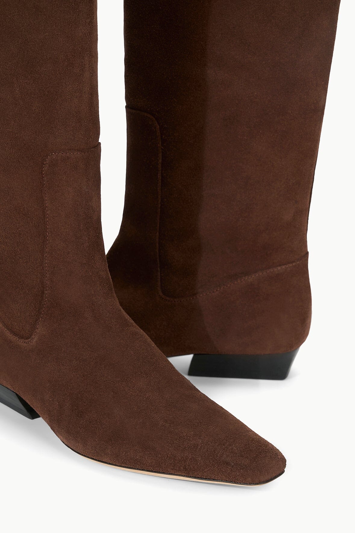 WALLY FLAT BOOT MAHOGANY SUEDE