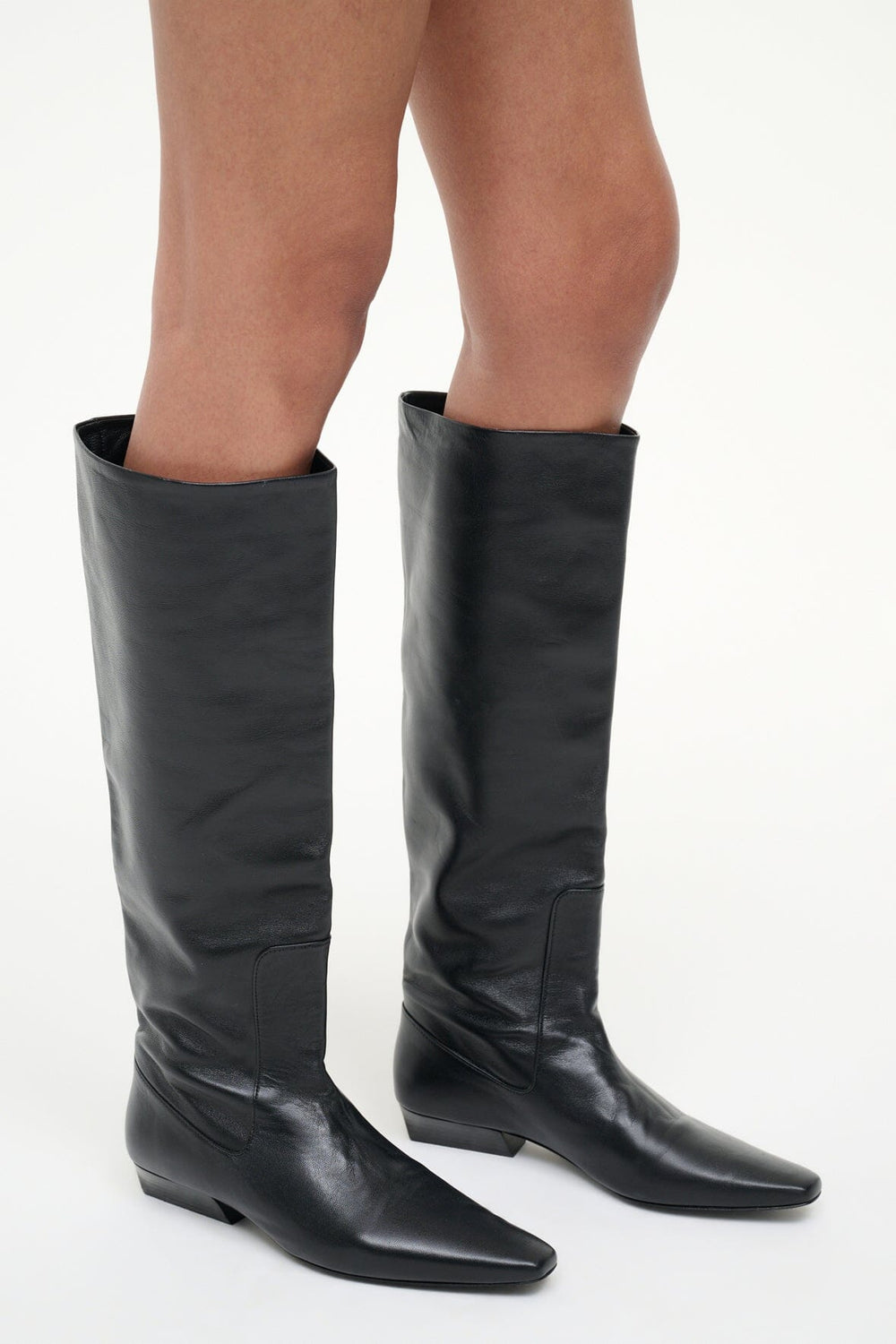WALLY FLAT BOOT BLACK