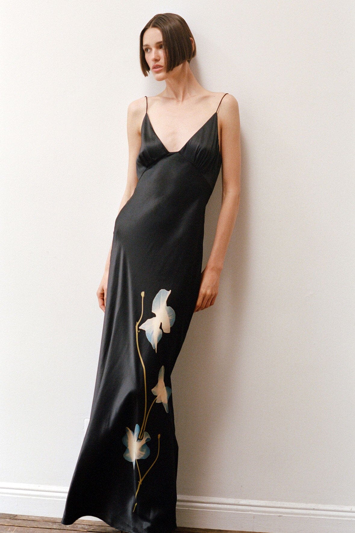 HANK DRESS BOTANICAL SHADOWS