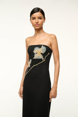 BROOKE DRESS BOTANICAL SHADOWS