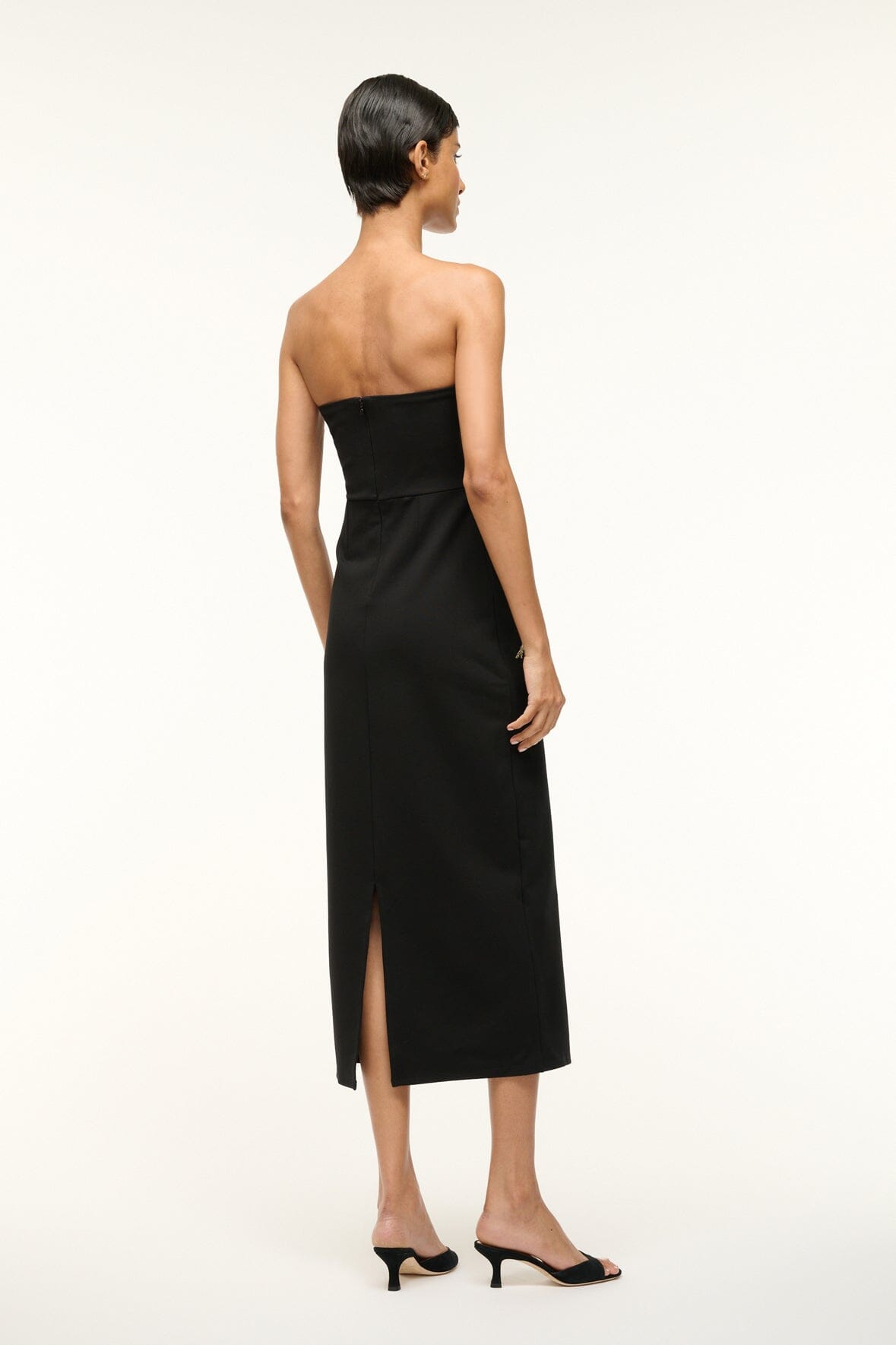 BROOKE DRESS BOTANICAL SHADOWS