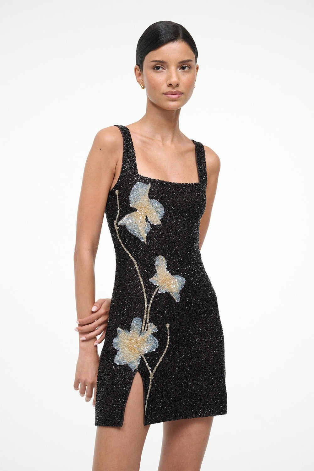 LE SABLE DRESS BOTANICAL SHADOWS