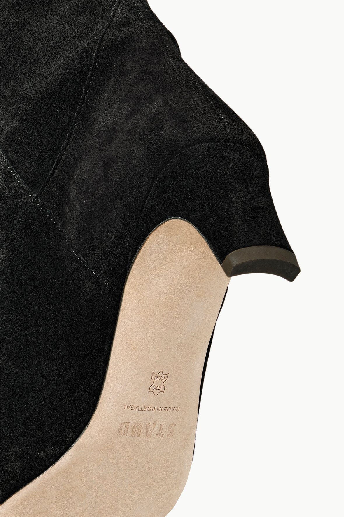 WESTERN WALLY BOOT BLACK SUEDE