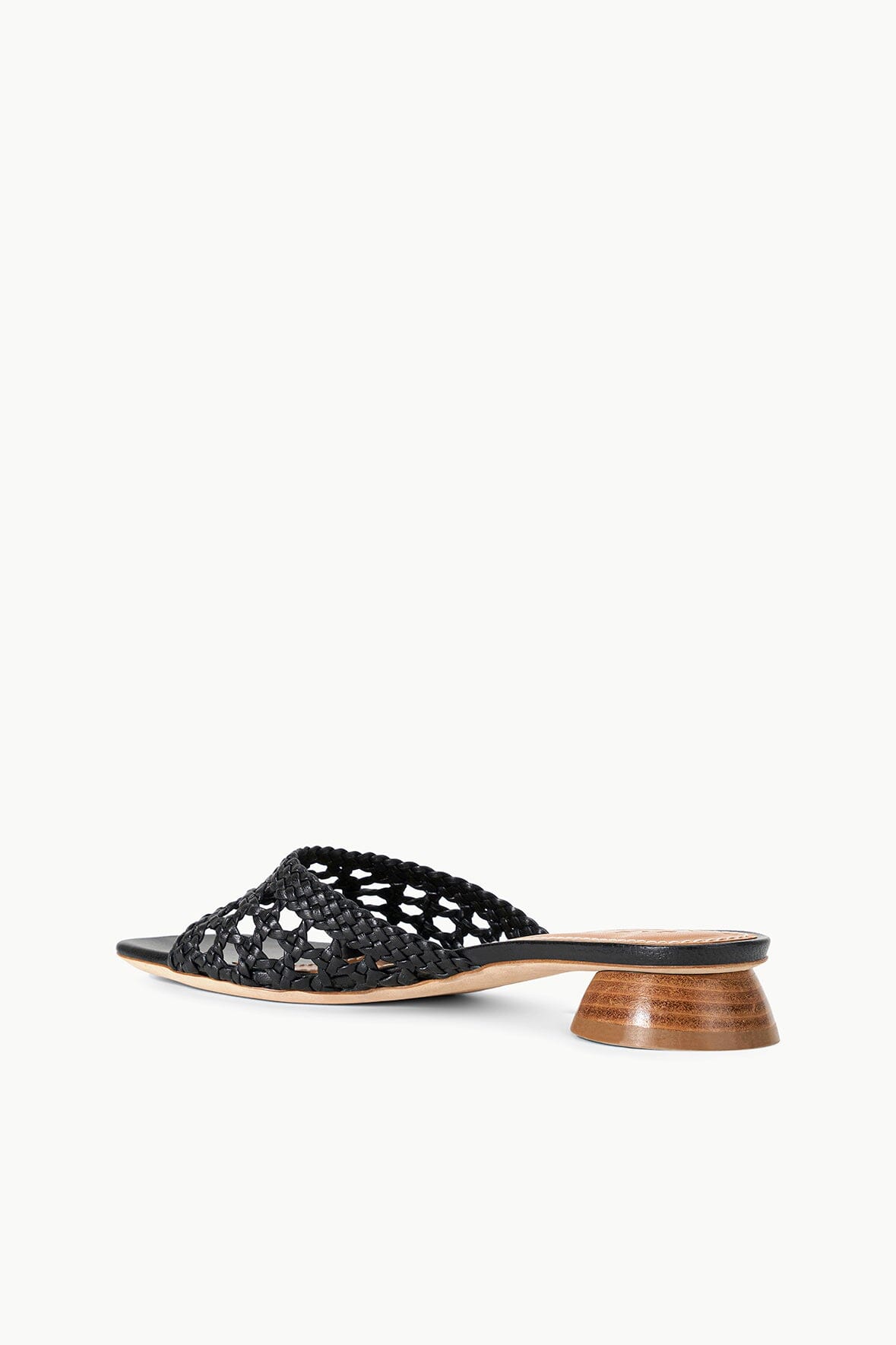 SIMONE CROCHET HEEL BLACK