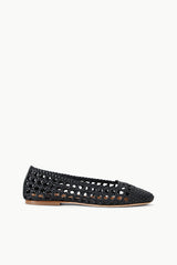 NELL CROCHET BALLERINA BLACK