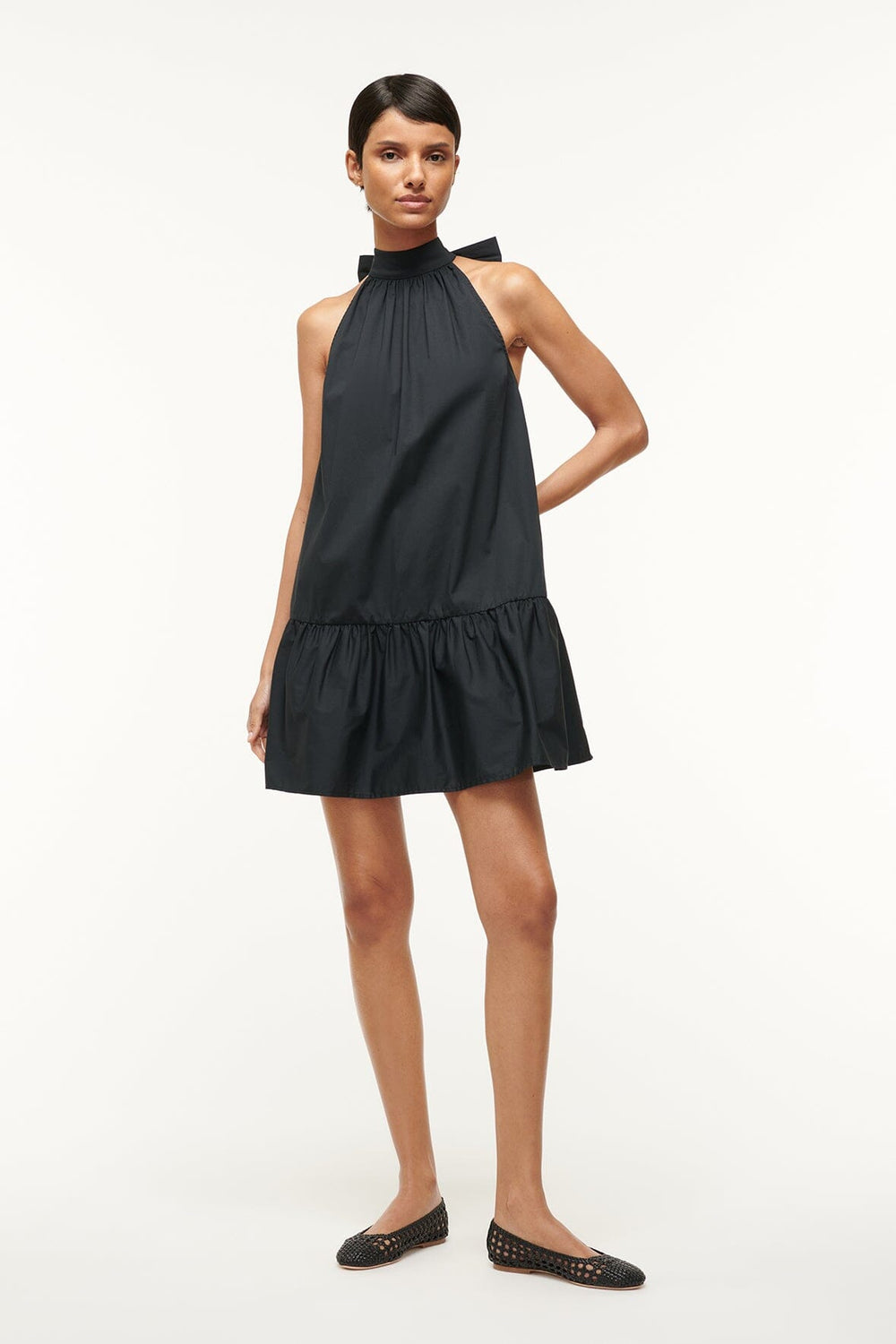 NELL CROCHET BALLERINA BLACK