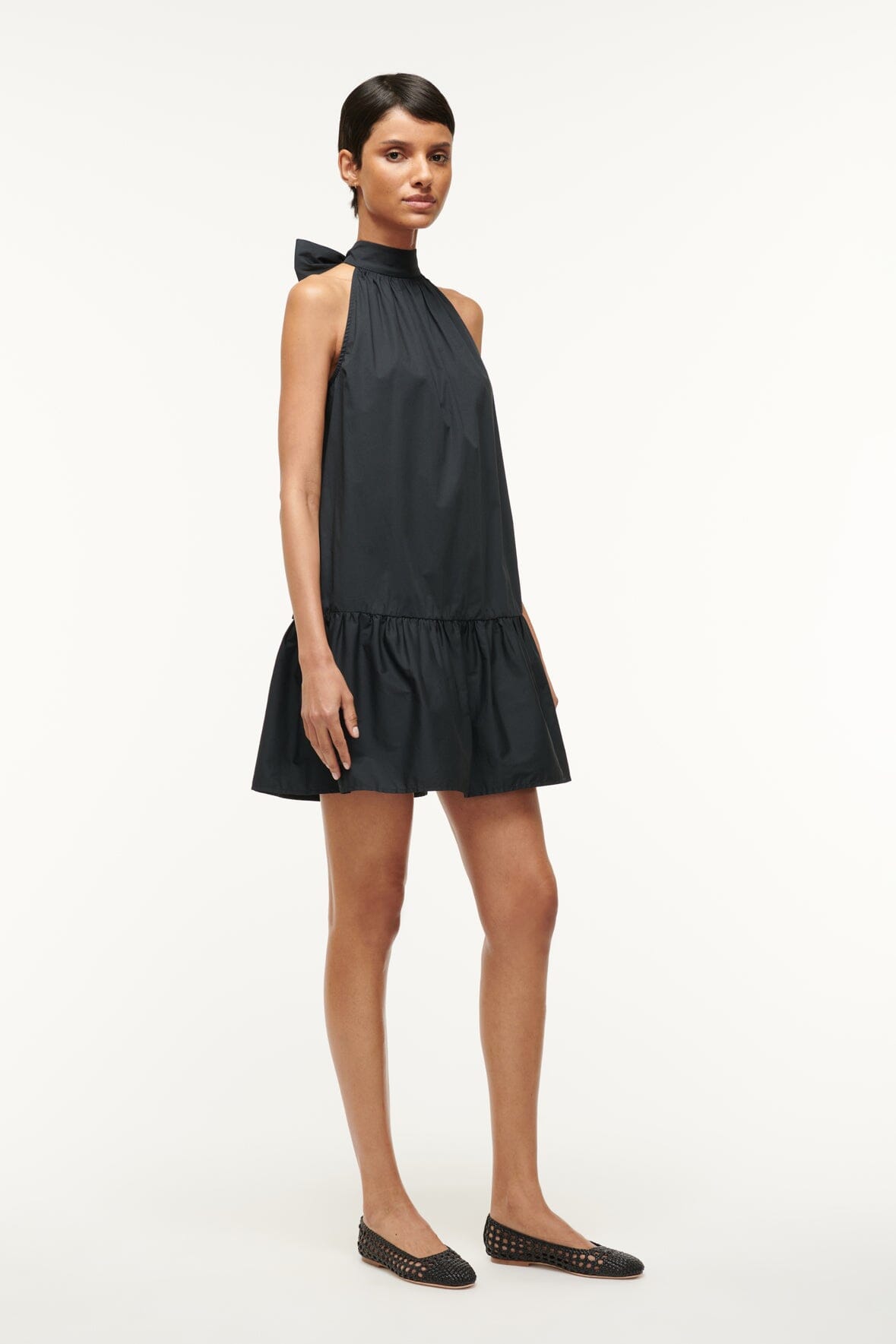NELL CROCHET BALLERINA BLACK