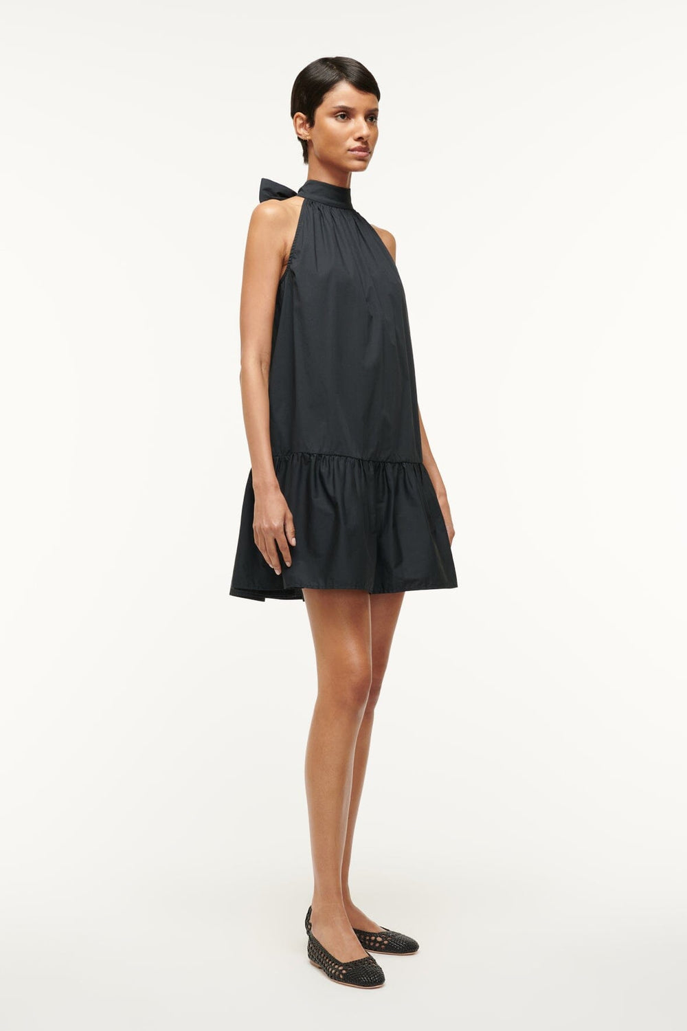 NELL CROCHET BALLERINA BLACK