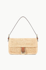 HARLOW RAFFIA BAG NATURAL TAN