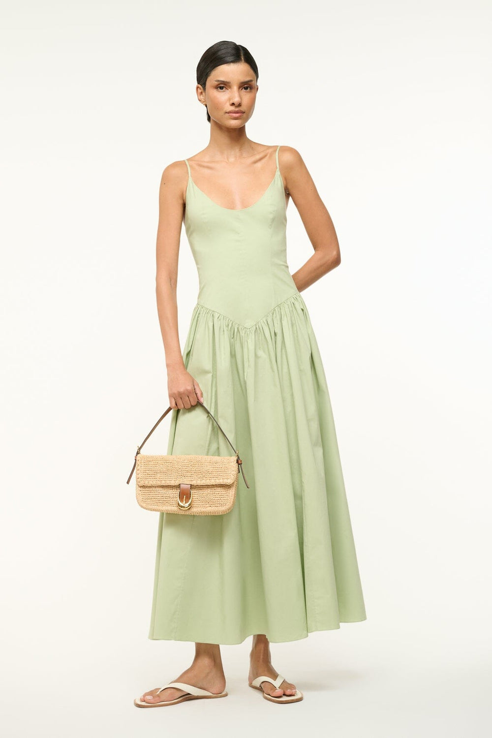 HARLOW RAFFIA BAG NATURAL TAN