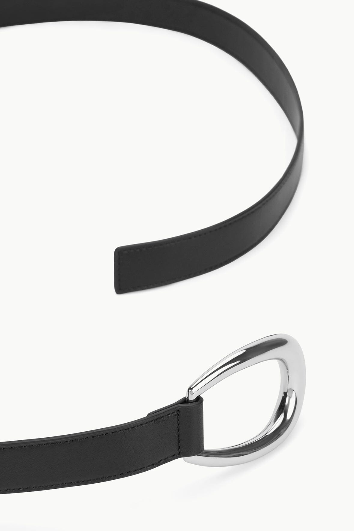 30MM WRAP BELT BLACK SILVER