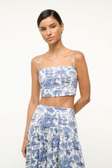 FEDERICO TANK BLUE TOILE