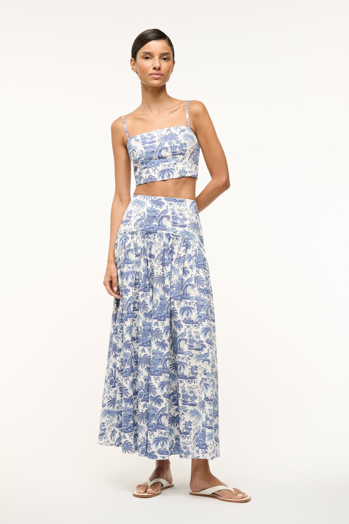 FEDERICO TANK BLUE TOILE