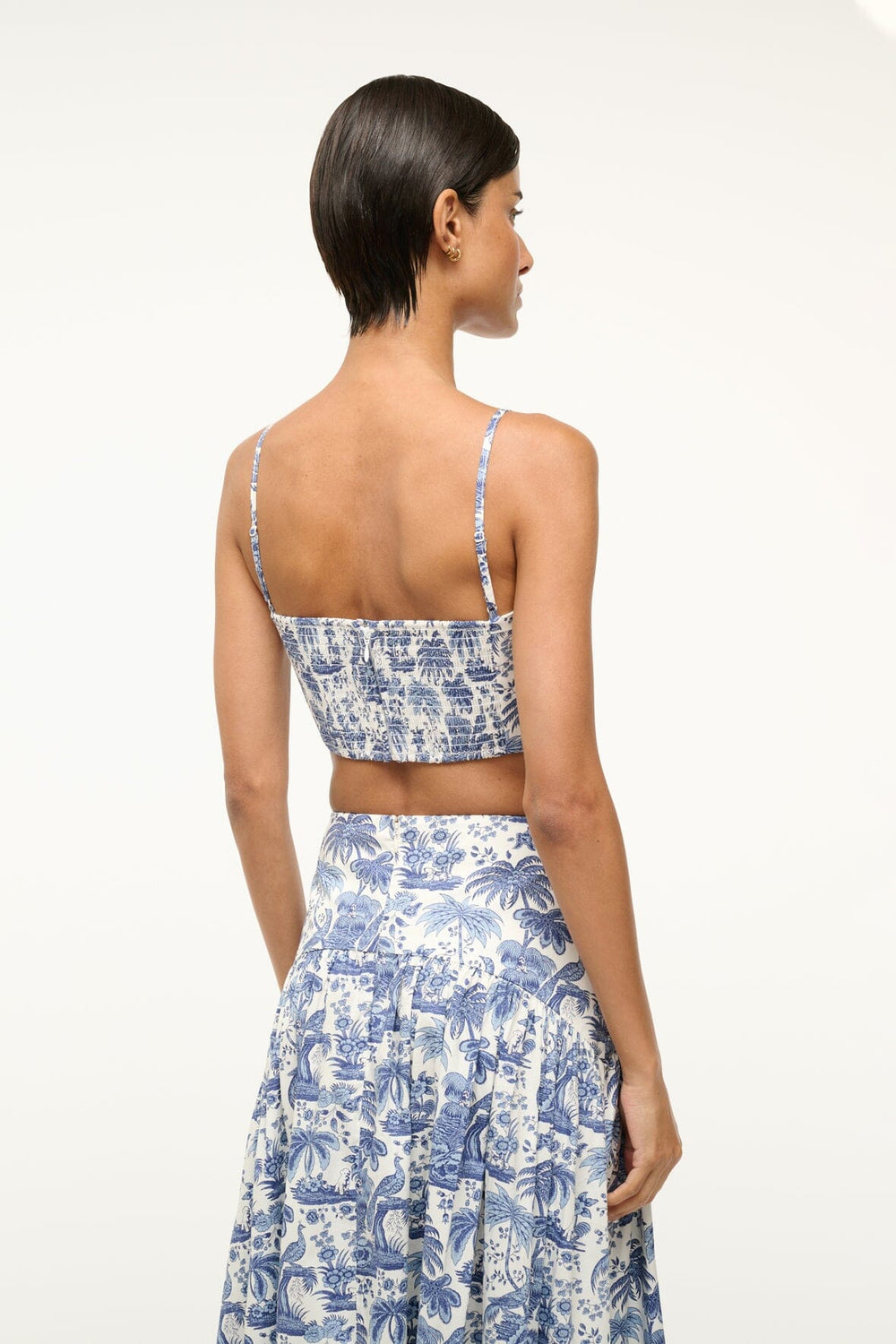 FEDERICO TANK BLUE TOILE