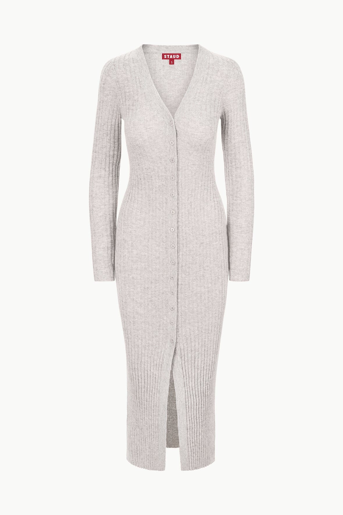 SHOKO CASHMERE SWEATER HEATHER GREY
