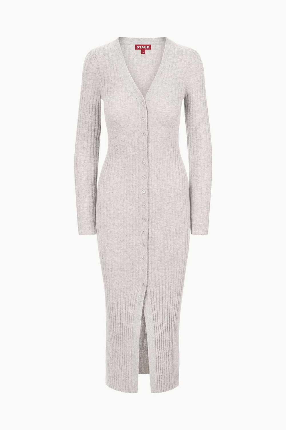 SHOKO CASHMERE SWEATER HEATHER GREY