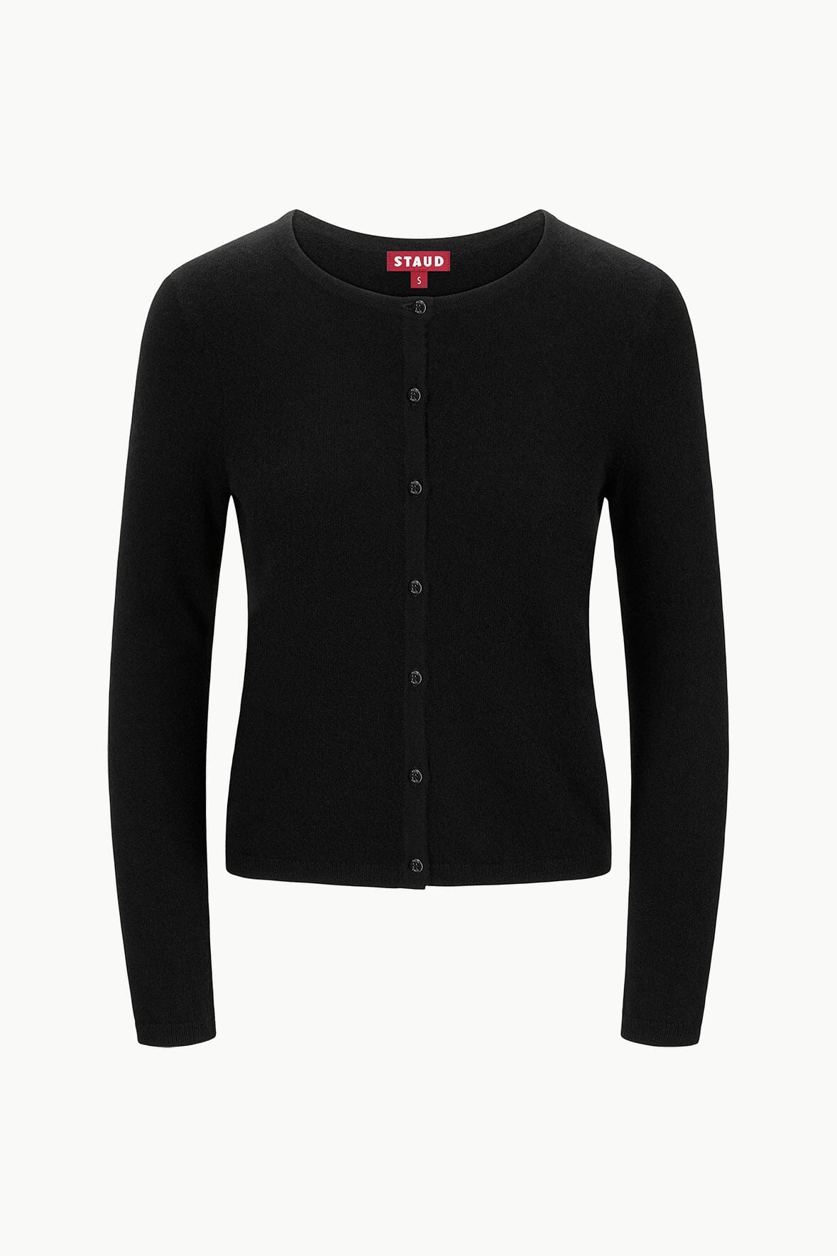 MIDNIGHT CASHMERE CARDIGAN BLACK