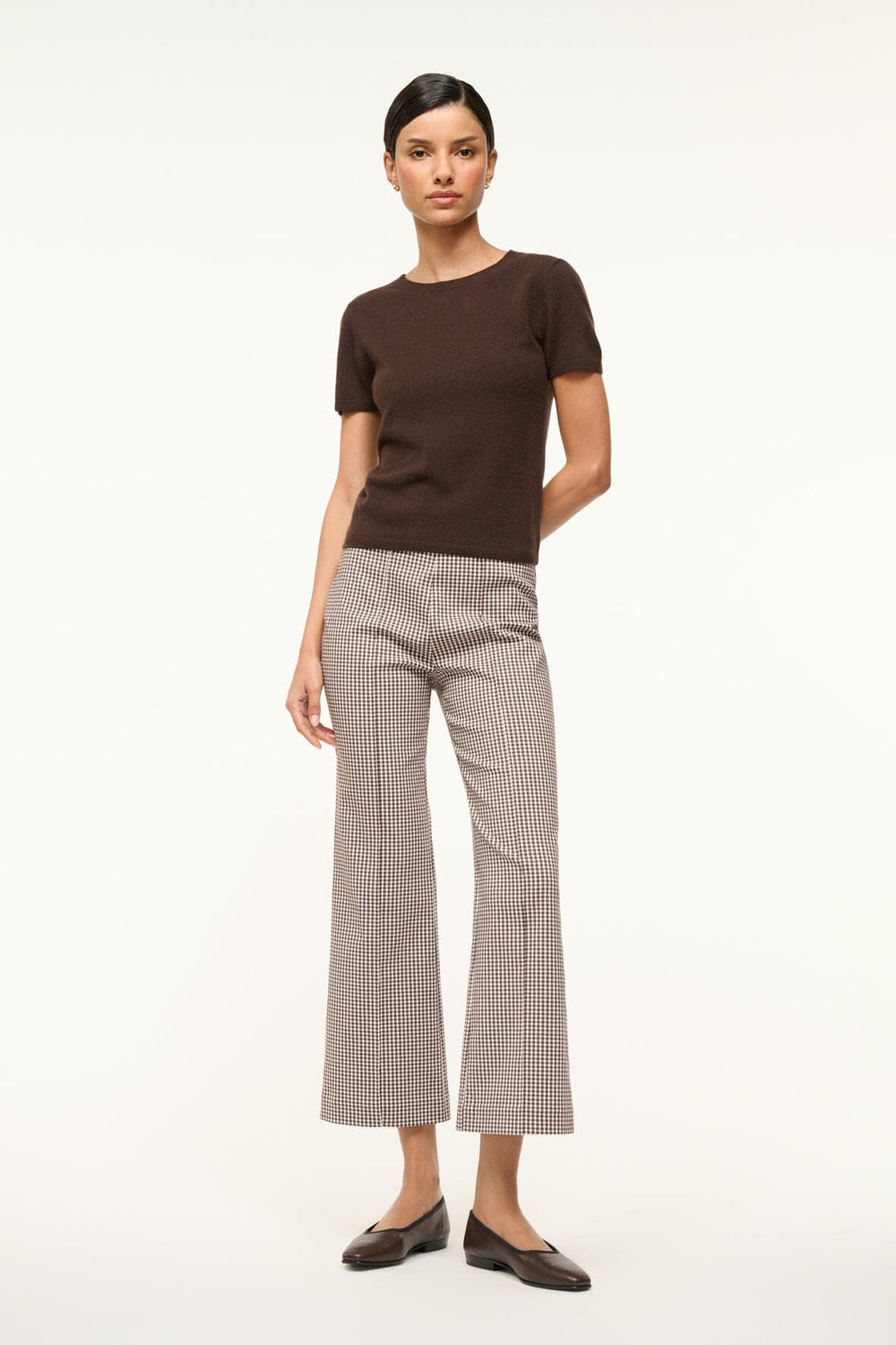 EASY CASHMERE TEE DARK CHOCOLATE
