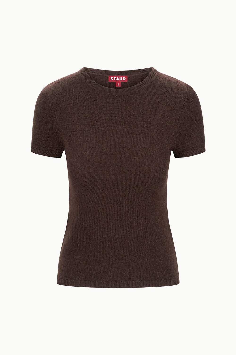 EASY CASHMERE TEE DARK CHOCOLATE