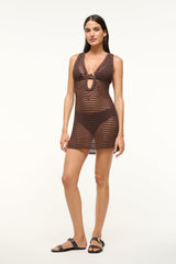 ANOK DRESS DARK CHOCOLATE