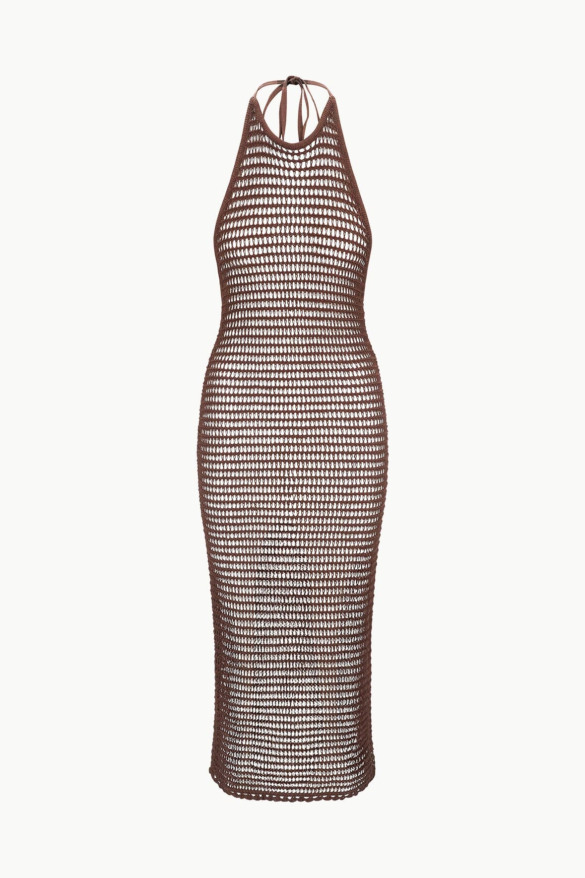 JANE DRESS DARK CHOCOLATE