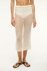 INES SKIRT IVORY