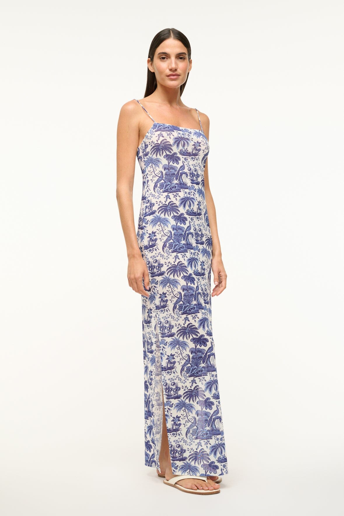 HASTINGS MAXI DRESS BLUE TOILE