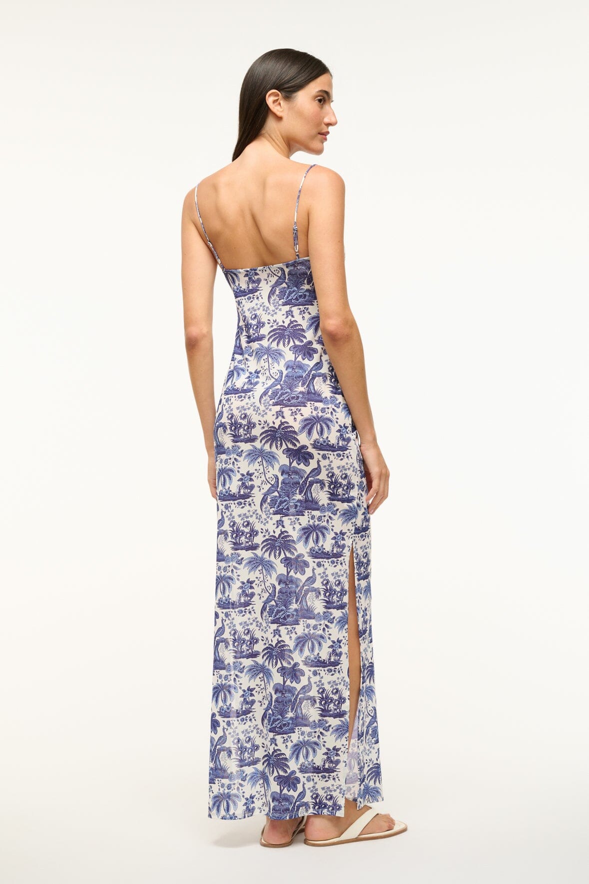 HASTINGS MAXI DRESS BLUE TOILE