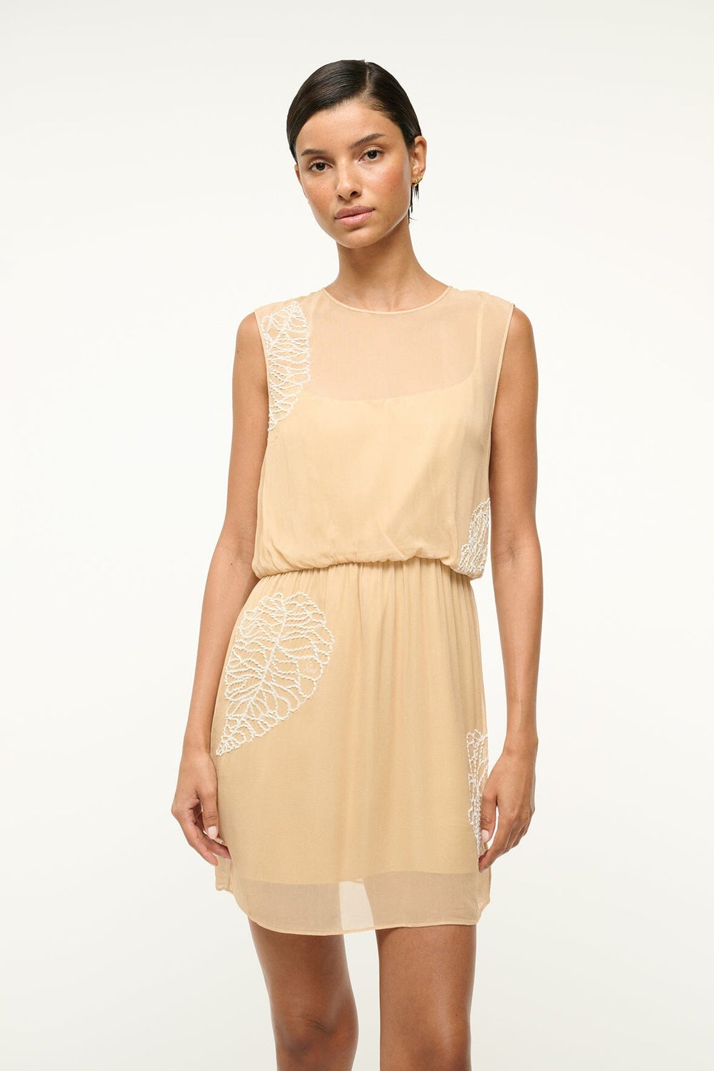 AMELIE DRESS SANDY PALM