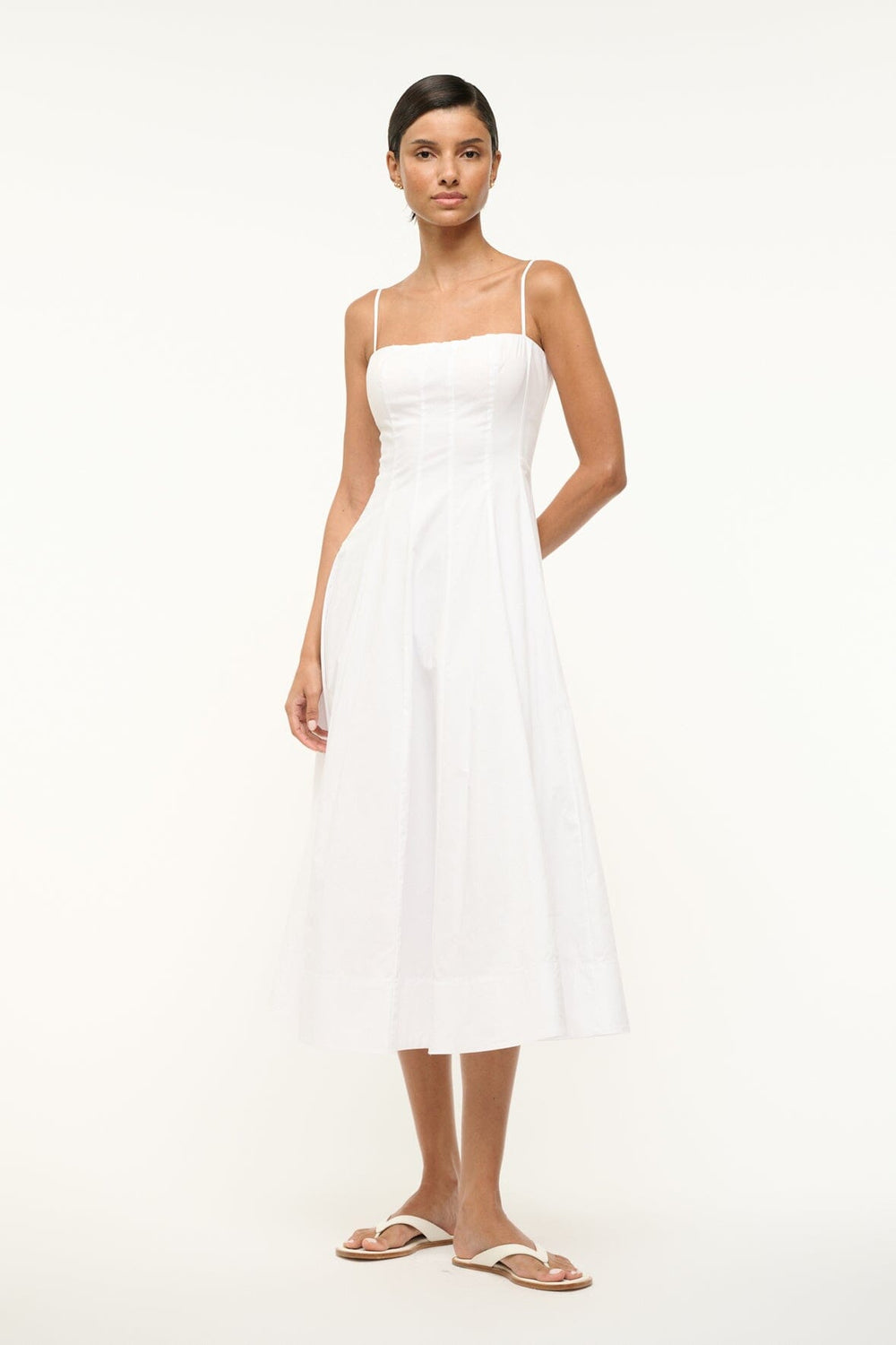 WYLIE DRESS WHITE