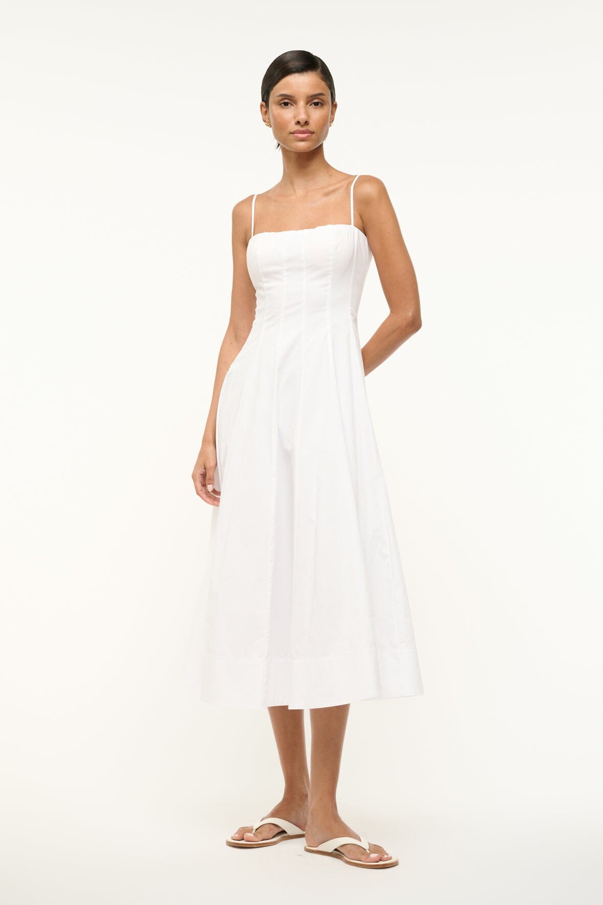 WYLIE DRESS WHITE