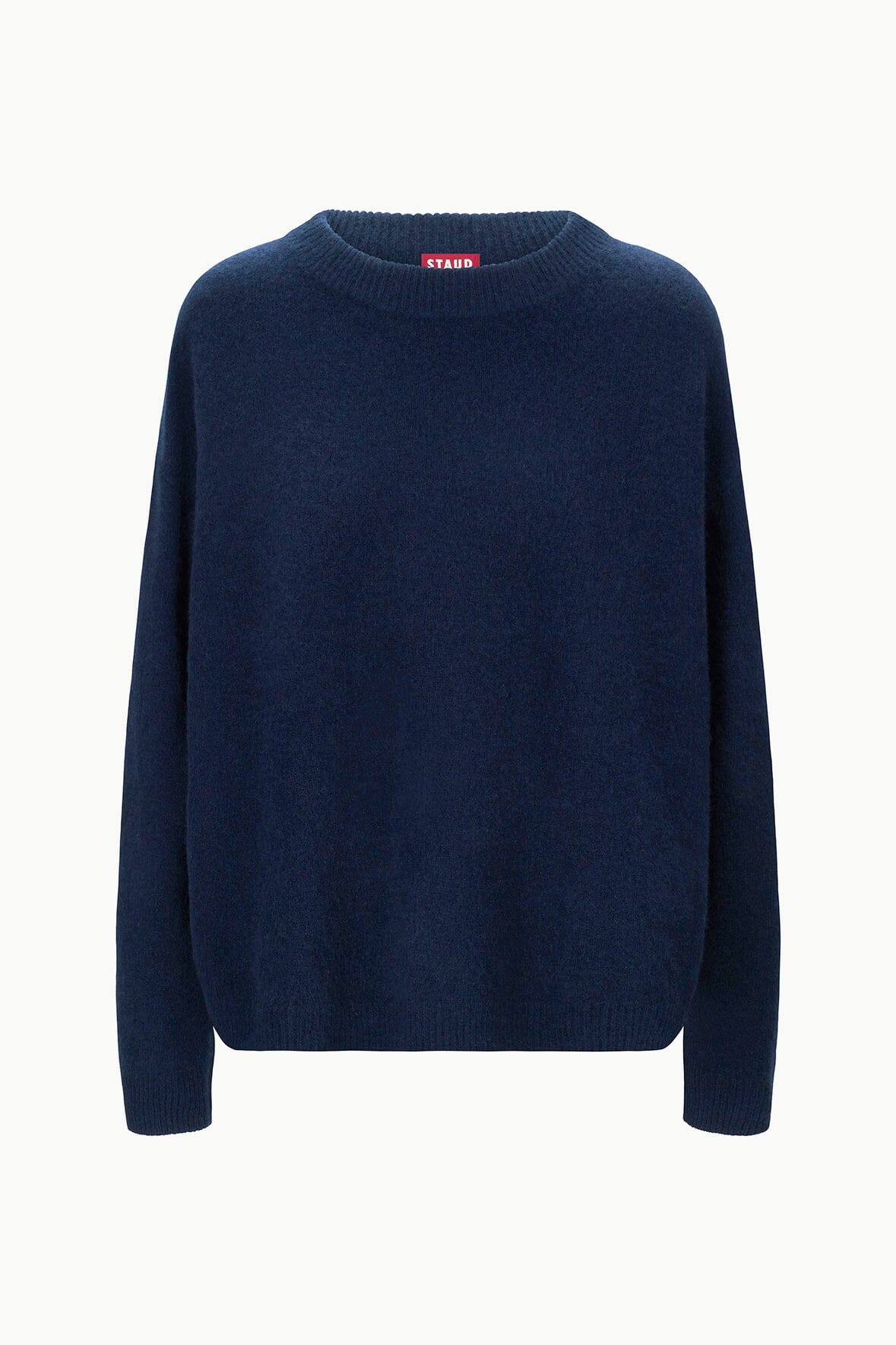 SERRANO CASHMERE RELAXED CREW NAVY