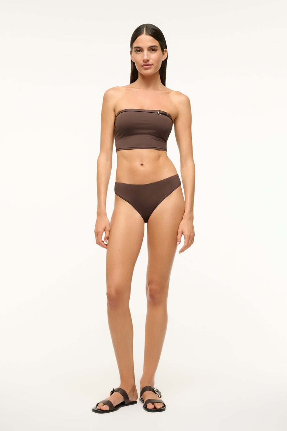 JUNO BIKINI TOP DARK CHOCOLATE