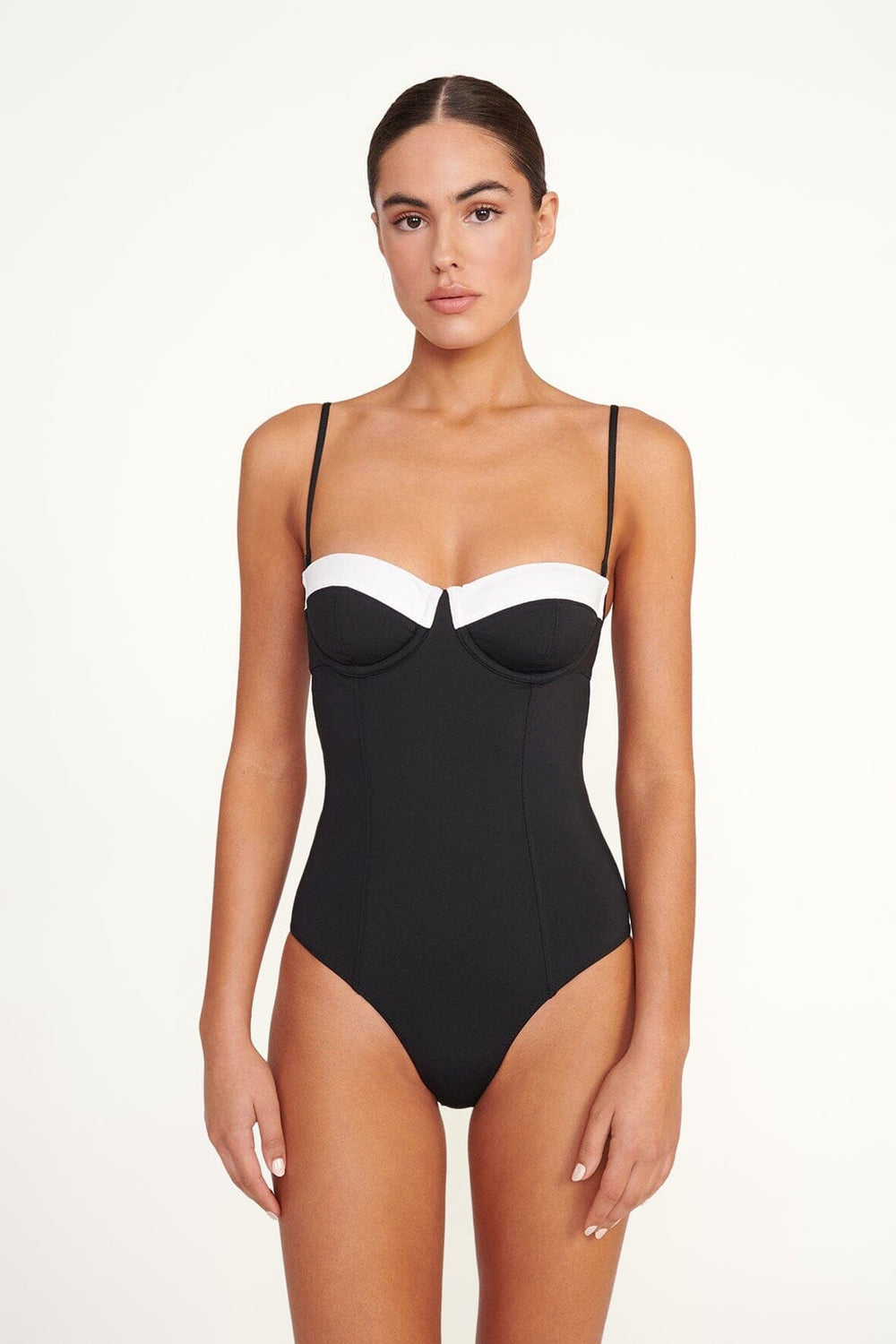 MAEVE ONE PIECE BLACK/WHITE 1