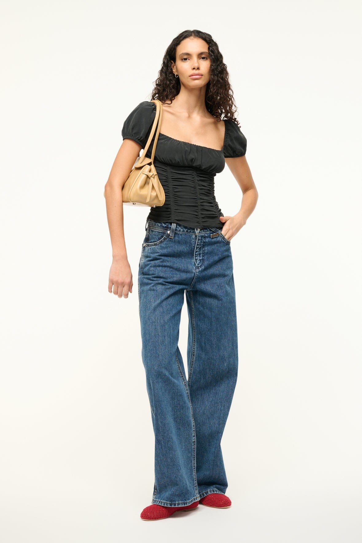 MAUDE SHOULDER BAG CAMEL