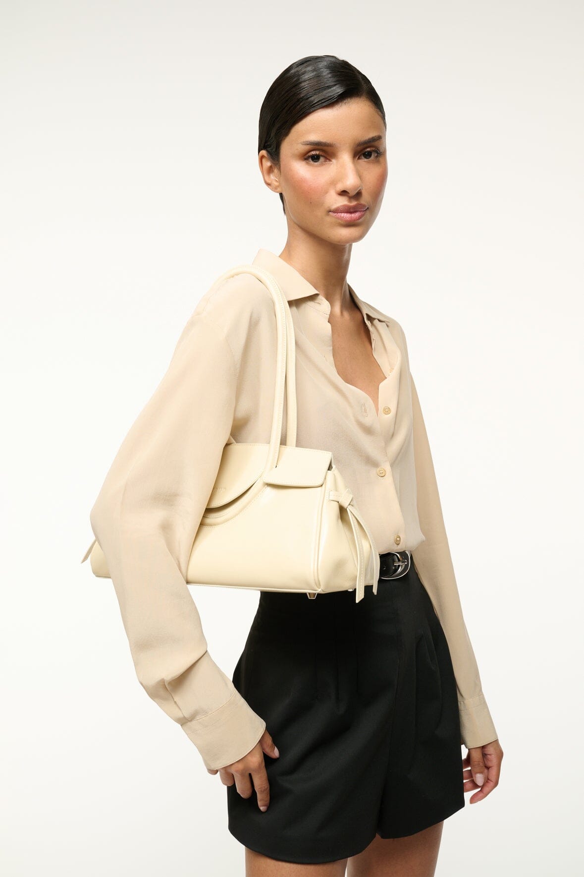 MAUDE SHOULDER BAG CREAM