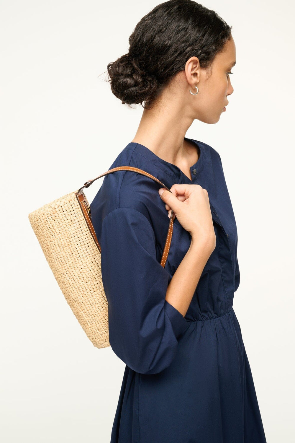 MINI TARU RAFFIA BAG NATURAL TAN