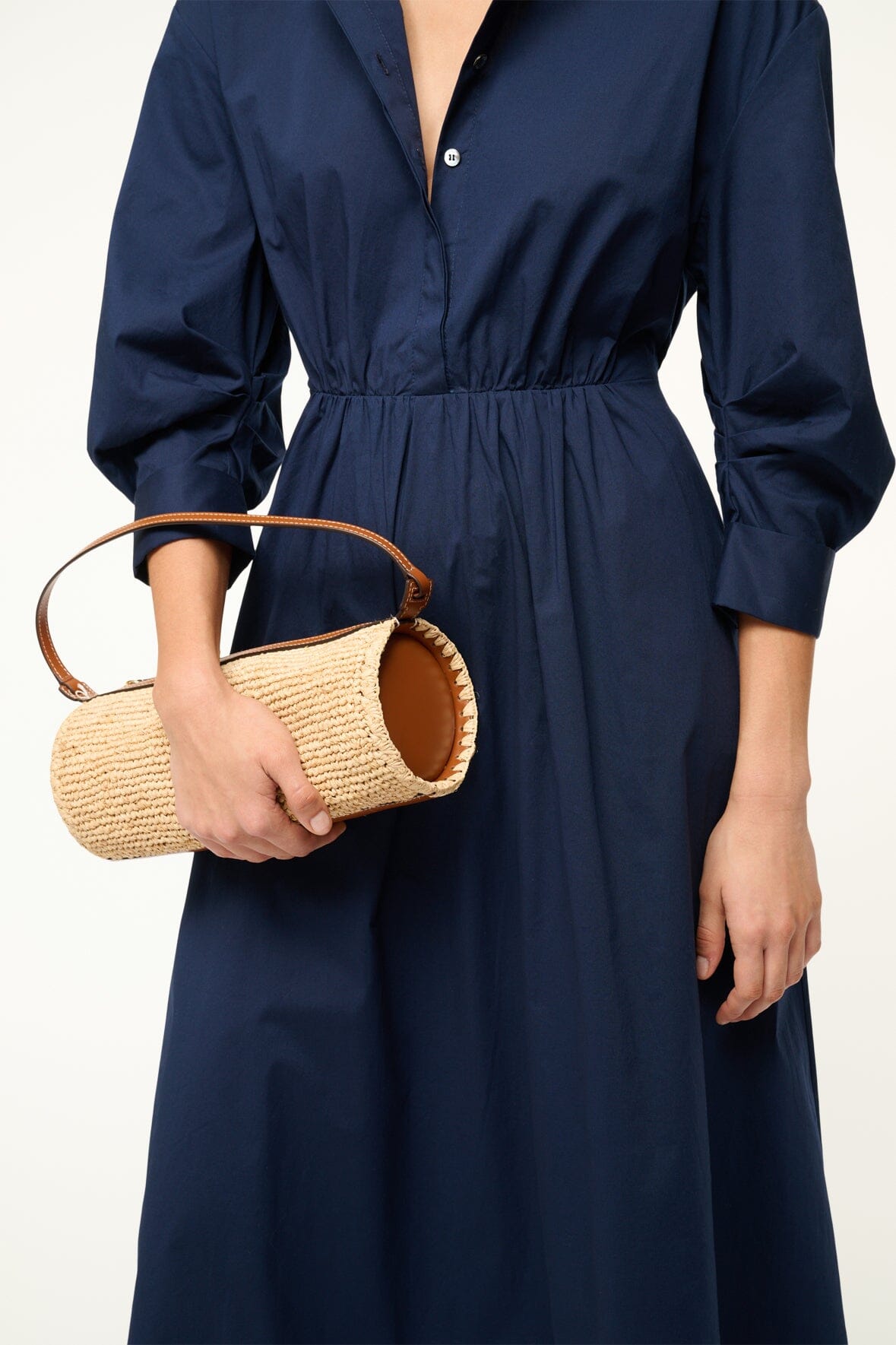 MINI TARU RAFFIA BAG NATURAL TAN